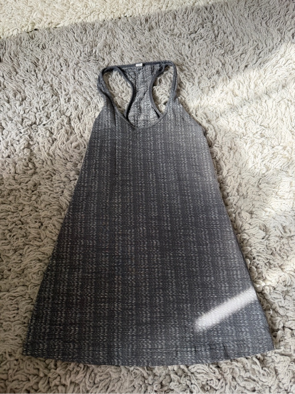 Gray Racerback Tank